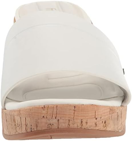 Franco Sarto Womens Pony Slide Sandal White 10 M | Image 1
