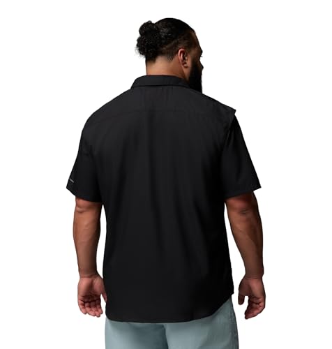 Columbia Men's Utilizer II Solid Short Sleeve Shirt, Black, XX-Large | Hike harder and stay fresher in the Columbia Utilizer II Solid Short-Sleeve Shirt - image 6
