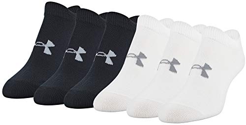 Under Armour womens Essential 2.0 No Show Socks, 6-pairs Discontinued
