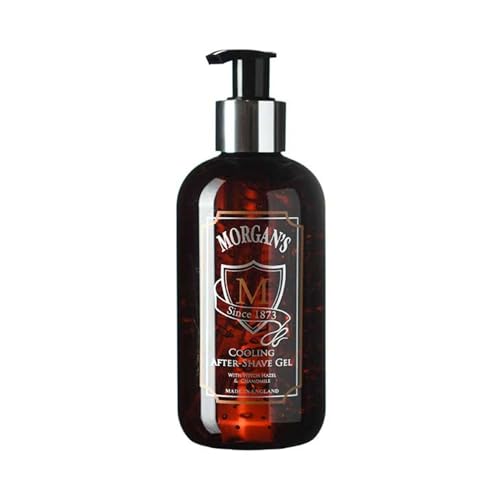 Bild: Morgan's Pomade Khlendes After-Shave-Gel, Beruhigendes und erfrischendes After-Shave-Gel mit Witch Hazel und Kamille, Aroma von Limette und schwarzem Pfeffer 250ml fr 17,99 EUR bei amazon.de