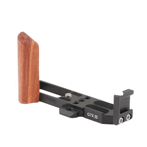 Rosca tornillo 1/4 Karlak con base de liberación rápida para cámaras sin espejo 3