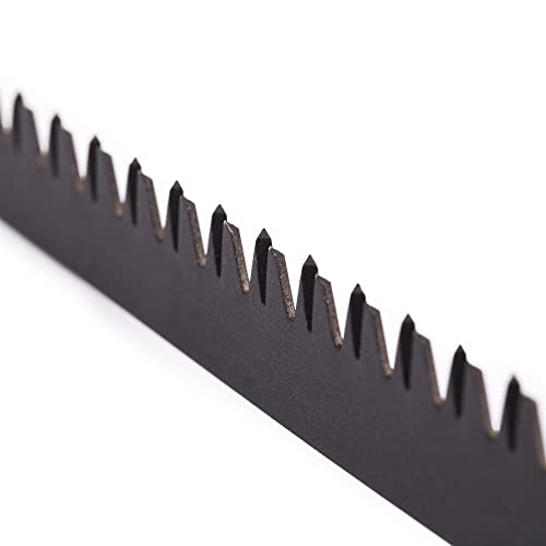 Mivos Gipskartonsäge mit 150 mm Klinge aus Federstahl - Multifunktional Trockenbausäge mit 2-Komponentengriff - Handstichsäge mit 7 Zähne per Zoll - Härte: 47-49