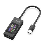 YEREADW – YEREADW USB C Tester Messgerät Strommessgerät Multimeter Typ