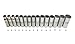 Craftsman Laser Etched Easy Read 1/2" Drive 15 Piece Metric MM Deep 12 Point Socket Set