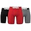 Red/Grey/Black 3-pack