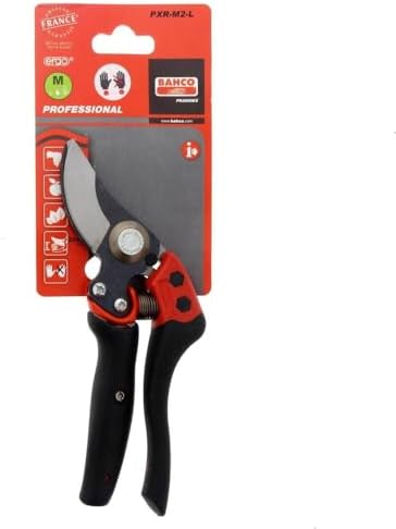 Bahco PX-M2-L Bypass Secateurs for Left-Handers Cutting Head, Multi-Colour, Size 2 - Thumbnail 4