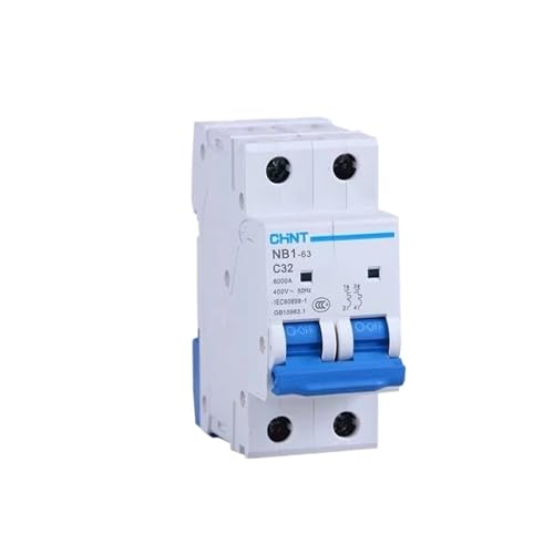 Disyuntor magnetotérmico 4P 63A para carril DIN interruptor de aire trifásico DZ47 AC 400V 3