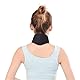 HPONEZJ Nackenstütze Selbstheizend Nackenbandage Magnettherapie Nackenwärmer Ergonomisch Nacken Unterstützung Damen Herren Nackenschutz Bandage Verstellbar Halsbandage gegen Nackenschmerzen Schwarz