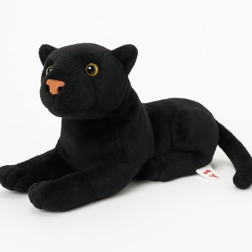 Image of Cute Eagle & Panther Plush Toy Combo - 30 cm Soft Stuffed Animals for Kids | Super Soft & Huggable for Boys & Girls (Pack of 2)