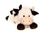 Produktbild Habibi Plush Kuh Wärmekissen/Stofftier f. Kinder und Erwachsene  Wärmekuscheltier zum Erwärmen in der Mikrowelle/Backofen, ideal auch für Babys wollige Wärme