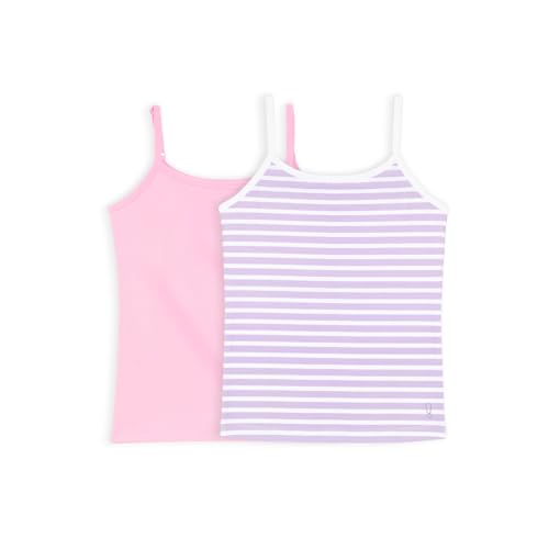 Image of YouGotPlanB Cotton Padded Camisole | Pack of 2 | Ages 8-16 Years | Built-in Light Padding | Full Coverage | Ideal for School