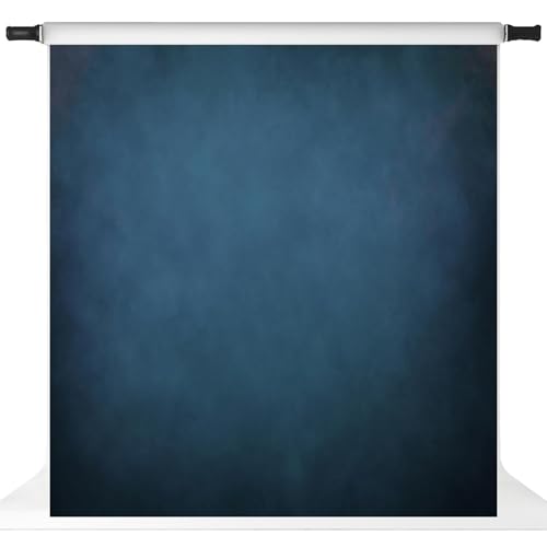 Toile de fond bleu foncé 3x3m créez des portraits vintage en studio