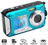 Waterproof Digital Camera 1080P Full HD Underwater Camera 24 MP Video Recorder Selfie Dual Screen DV Recording Waterproof Camera