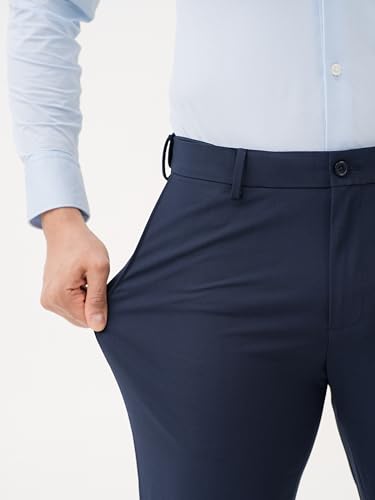 Image of The Pant Project Luxury PV Lycra Stretchable Formal Pants for Men | Stylish Relaxed Fit Men's Wear Trousers for Office or Party | Mens Fashion Dress Trouser Pant