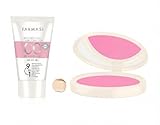 FARMASi CC Color Correcting Cream Light and Highlighter Powder Blusher 01 Like Candy
