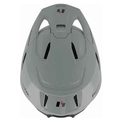 Casco Zone Pro monocolor gris con ventilación avanzada y confort 3