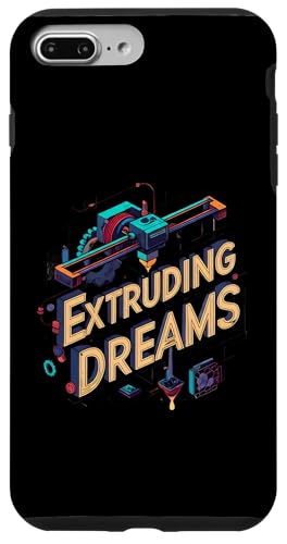 Extruding Dreams 3D Printer Maker Hobbyist スマホケース iPhone 7 Plus/8 Plus 用