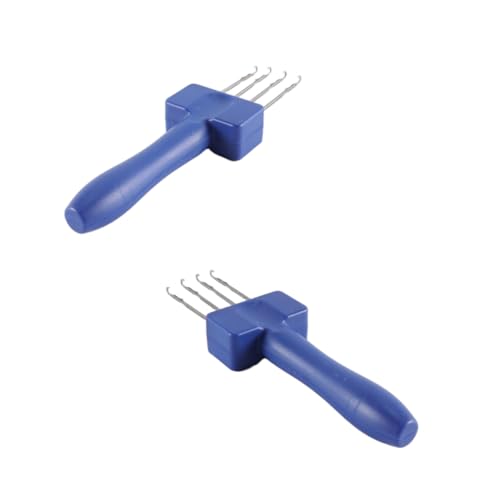 ACOLY Cordy Icord Maker Tool, Häkel-Kabelnadel, Strickzubehör, tragbarer Knüpfhaken zum Ketten und Kanten, ergonomischer Griff