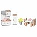 Produktbild goki 51493 - Puppenmöbel Style, Küche - Küchenausstattung für das Puppenhaus, Puppenhauszubehör (20 teilig)