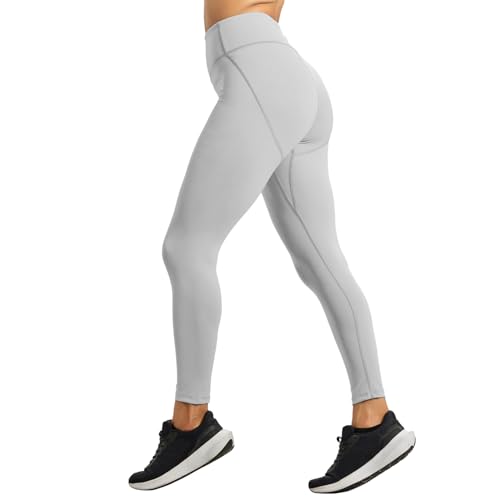 Image of Boldfit Limitless NYLOFLEX HIGH Rise Tights Gym Pants for Women Workout Breathable Tights for Woman Workout Activewear Leggings for Women Ankle Length Stretchable Pants for Woman Gym Lower