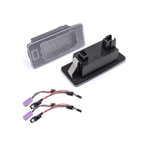 Lámpara matrícula LED 12V para VW Passat Hatchback 5 puertas R36 2008 2009 1