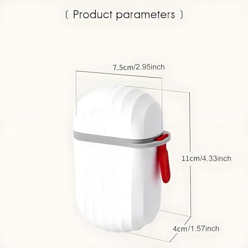 Image of Plastic Wall Mounted Double Layers Soap Dish Saver with Drain Tray, Adhesive Sponge Holder No-Drilling Soap Holder for Shower Bathroom Kitchen - Multicolour (White)