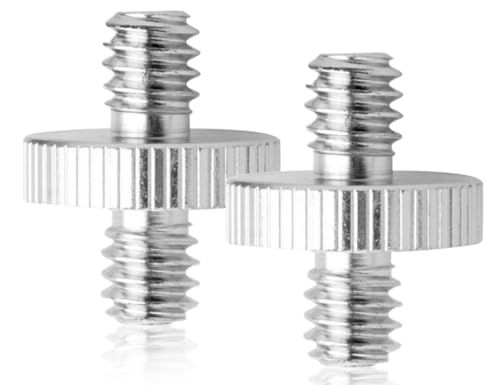 Lhbwhiz 2 Piezas Adaptadores de Rosca de Tornillo para cámara,