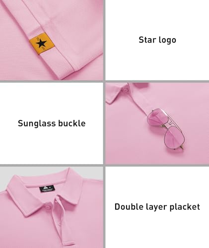 Image of ZITY 3 Pack Mens Golf Polo Shirts Short Sleeve Business Casual T-Shirts