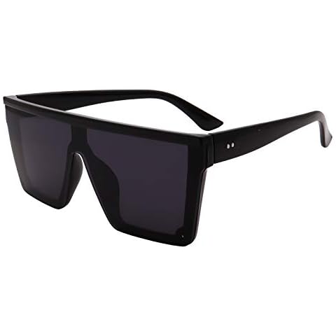 FOURCHEN Oversized Flat Top Sunglasses Cover