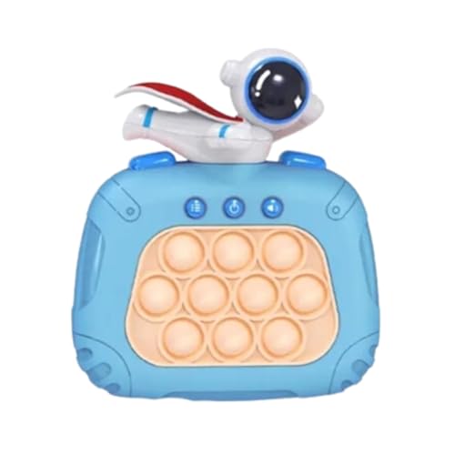 Mini Game Sensorial Console Pop-it Quick Push Divertido Brinquedo Sensorial Pop It Quick Push (Azul)