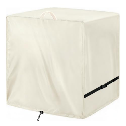 Image of TwoPone Air Conditioner Cover for Outside Units,Waterproof Ac Covers for Outside 600D Dust Cover Storage Bag-32x32x36inch