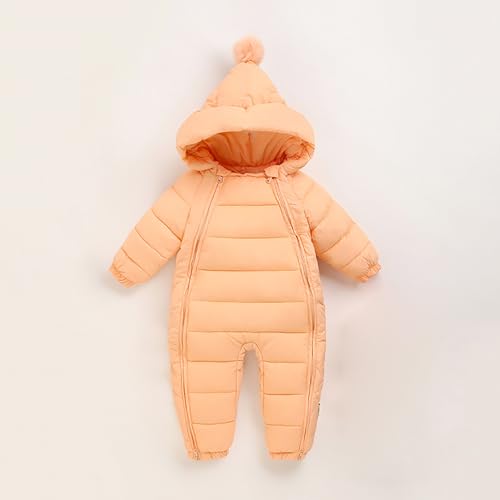 Combinaison une pièce avec capuche contre le froid de bébé