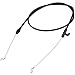 Butom 946-04661A Control Cable for MTD 746-04661 946-04661 746-04661A Troy Bilt TB110 TB280ES TB230 TB320 Craftsman Yard Machines Lawn Mower Parts 51-inch Control Cable