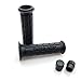 Price comparison product image Pair Of Motorcycle Super Grips Black Universal Race Grips Fits 7/8" 22mm Motorbike Handlebars