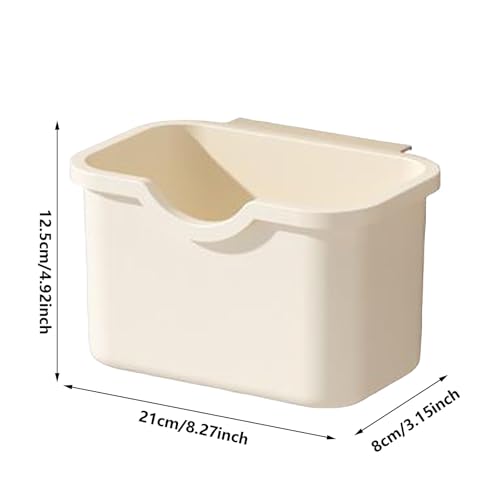 Caneca de basura colgante de 7L para puerta de cocina miniatura 7