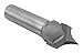 Southeast Tool SE1584 Point Cutting Roundover, 1/2" Shank, 3/4" Radius, 1-1/2" Cutting Diameter, 3/4" Cutting Length, 2-1/2" Length, Carbide-Tipped