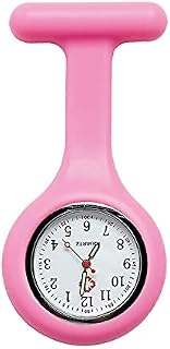 PCL Media ltd Nurses Fob Watch Brooch for Women for The Health Care Industry Nurses Watch Silicon