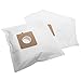 vhbw 10x Sacs compatible avec Solac Magnum 2000 aspirateur - microfibres non tissées, 30,5cm x 17cm, blanc