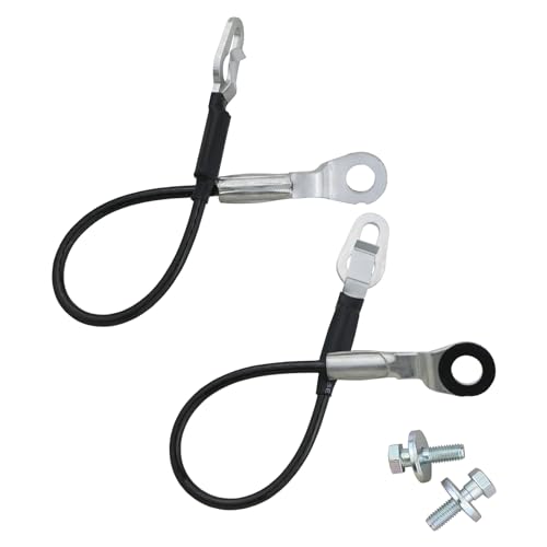 Tailgate Cable Slack - 1998-2021 Cadillac Chevrolet GMC 8 Tailgate Cable Strap with Bolt Compatible with 1999-2007 Chevrolet Chevy Silverado Avalanche GMC Sierra 1500 2500 3500 Tailgate Parts Replaces 88980509 88980510 11609938