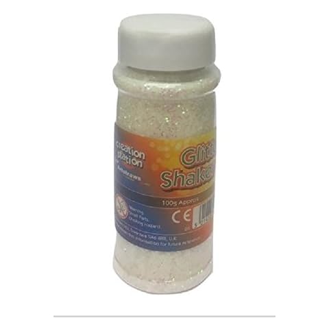 Creation Station 100 g Glitter Shaker Jar, Iridescent Cover