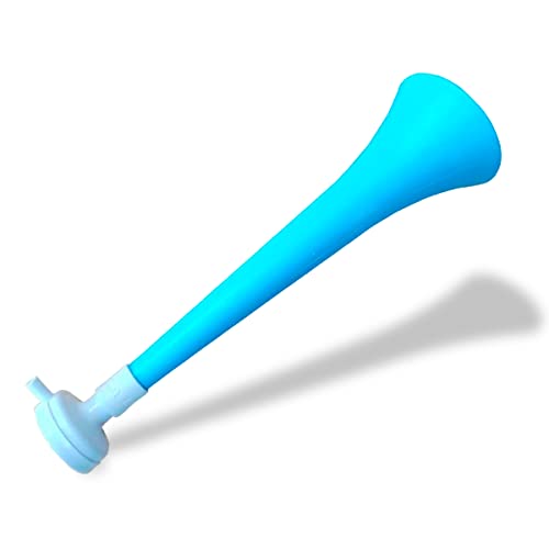 FUN FAN LINE - Pack 3 Resistant Plastic Vuvuzelas, Argentina/Uruguay