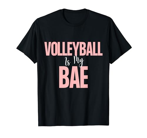 Voleibol es mi Bae divertido diseño de amante de los deportes Camiseta
