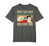 Miglior Papà Gatto Mai Best Cat Dad Ever Tees