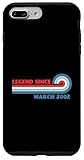 Installation facile Legend Since March 2002 Coque pour iPhone 7 Plus/8 Plus