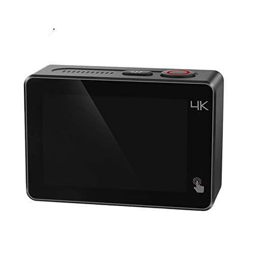 Cámara de acción 4K30fps 5 - Antichoque HD Deportes al Aire Libre Impermeable DV Cámara subacuática WiFi Lapso de tiempo (Color: Negro, Tamaño: Pequeño)