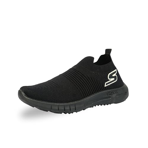 Image of Gourwani's WalkLine Pull-on Sneakers for Men| Casual Shoe for Mens, Soft Cushion Insole