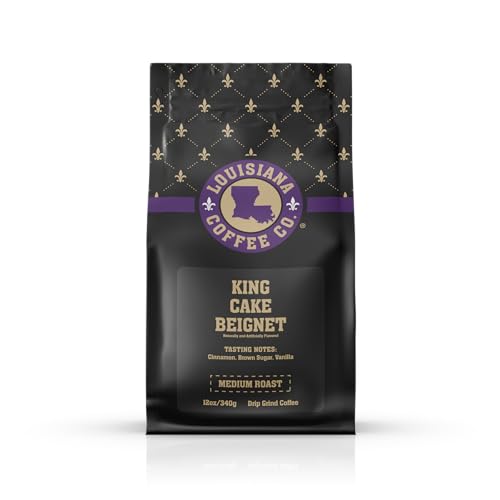 King Cake Beignet | Louisiana's Coffee | Drip Grind