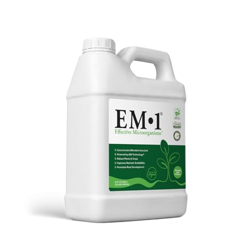 EM•1® Microbial Inoculant – Original Effective Microorganisms® – Soil Amendment for Agriculture & Gardening-32oz