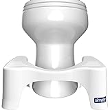 Squatty Potty Simple Toilet Stool, White, 7'