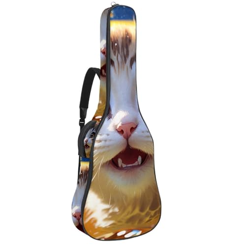 Étui pour guitare 101,6 cm étanche protégeant de la pluie et des chocs